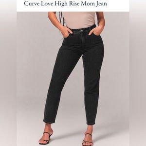 Abercrombie & Fitch Mom High Rise (Curve Love) - 27S
